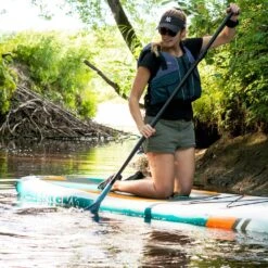 Antigua 106 Inflatable Paddle Board -Pelicansport Antigua10610 6inflatablepaddleboardlifestyle3 pelicanpaddleboard