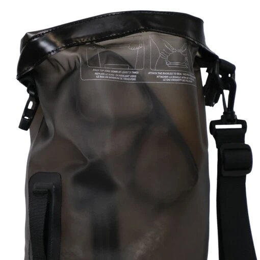 Pelican Sport Exodry 10 L Waterproof Dry Bag -Pelicansport Exodry10LBlackDryBagFeature2Image PelicanAccessories