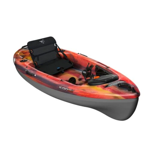 Pelican Sport Icon 100X Angler Fishing Kayak -Pelicansport Icon 100 Angler Fishing Kayak KBP10P102 Yellow PELICAN product image 1