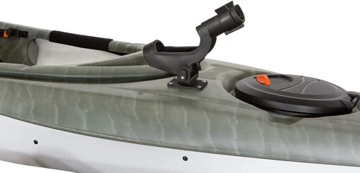 Kayak Swivel Fishing Rod Holder -Pelicansport PelicanSupportdecanneapechepivotantSportKayak Reglablepourbateauetkayak Pourspinningetappat Noir