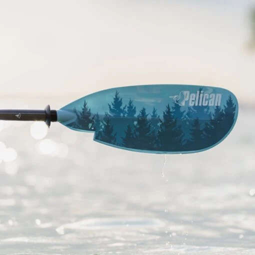Pelican Sport Symbiosa Adjustable Kayak Paddle 230-240 Cm (90.5"-94.4") -Pelicansport Symbiosarecreationalkayakpaddle230 240cm 90.5 94.4 lifestyle blueforest
