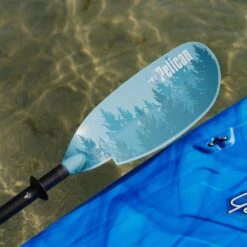 Pelican Sport Symbiosa Adjustable Kayak Paddle 230-240 Cm (90.5"-94.4") -Pelicansport Symbiosarecreationalkayakpaddle230 240cm 90.5 94.4 lifestyle2 blueforest