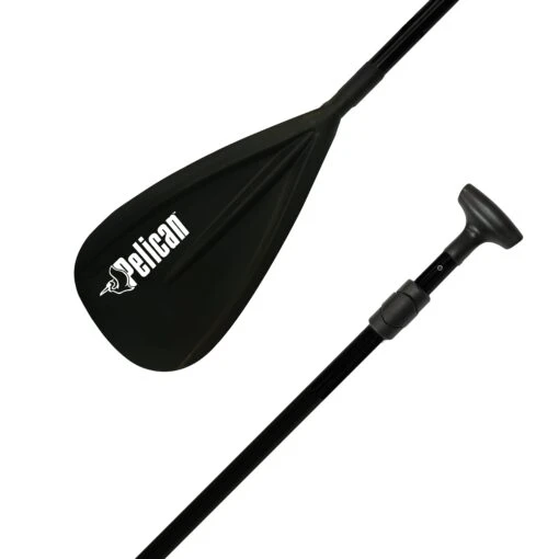 Pelican Sport Vortex Sup Paddle 180-220 Cm (70"-87") -Pelicansport Vortex recreational SUP paddle 180 220 cm 70 87 Black scaled