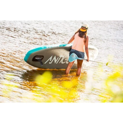 Pelican Sport Vortex Sup Paddle 180-220 Cm (70"-87") -Pelicansport VortexrecreationalSUPpaddle180 220cm 70 87 lifestyle Blue